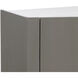 Simmons 56 X 19 inch Grey / Black Sideboard